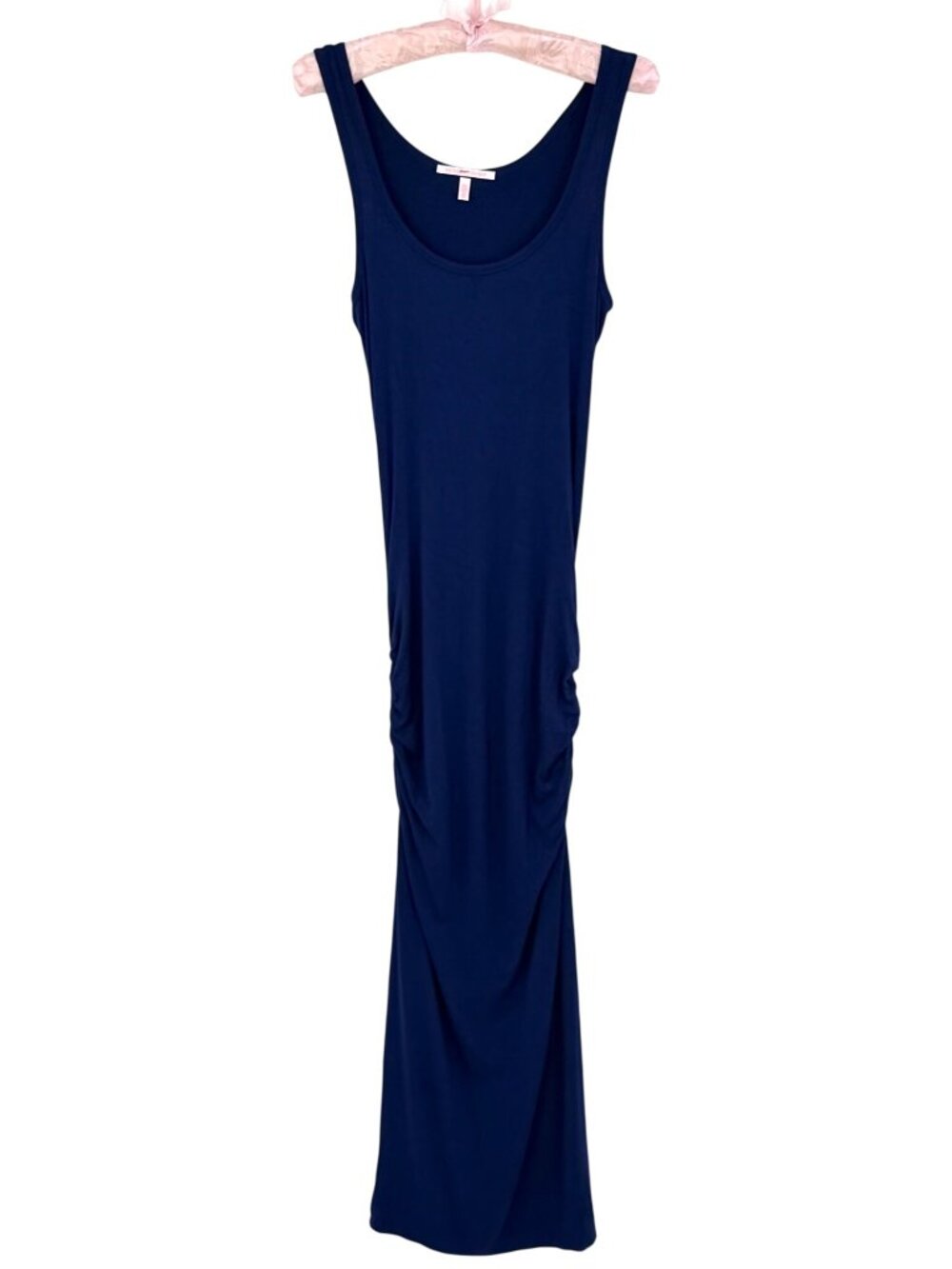 Victoria’s Secret Blue Ruched Tank Maxi Dress| Y2K Glam Indie Sleaze Night Luxe - Picture 15 of 15